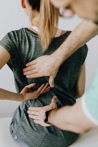 back pain and blockage